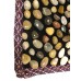 ToyTexx Natural Pebble Stone Massage Mat for Home Indoor Outdoor Healthcare Foot Massage with Carrying Bag